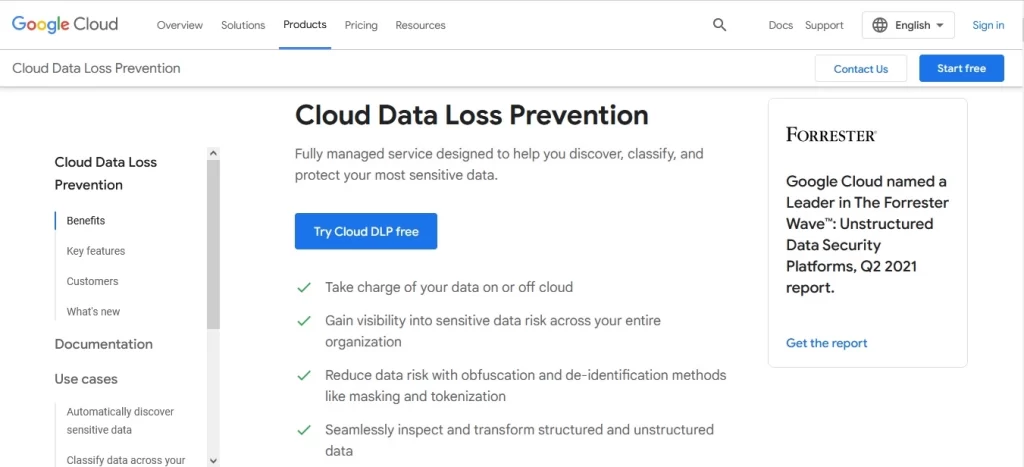 Data Loss Prevention (DLP) tools